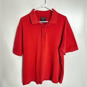 Woolrich Men's Burnt Red Polo Shirt